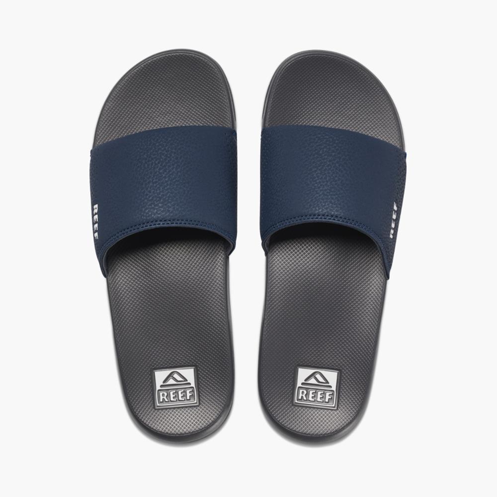 Reef Men REEF ONE SLIDE NAVY/WHITE – Reef Canada