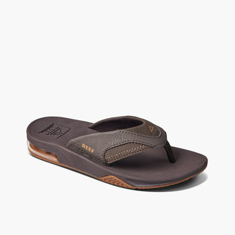 Reef Kids KIDS FANNING BROWN/GUM