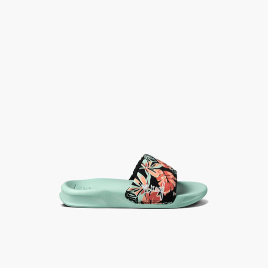Reef Kids KIDS ONE SLIDE MINT MONSTERA