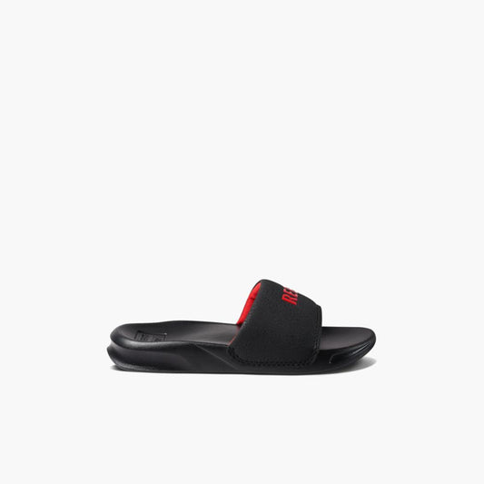Reef Kids KIDS ONE SLIDE REEF BLACK/RED
