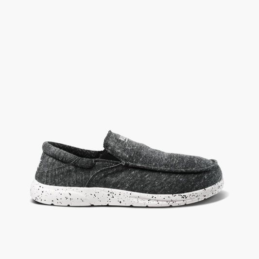 Reef Men CUSHION COAST SLIP ON BLACK/WHITE