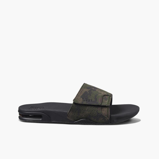 Reef Men FANNING SLIDE OLIVE CAMO