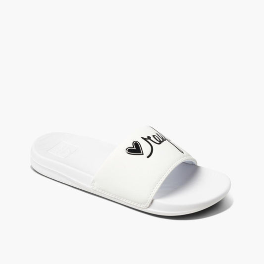Reef Women REEF ONE SLIDE WHITE/BLACK