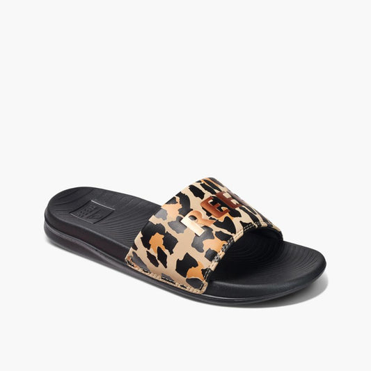 Reef Women REEF ONE SLIDE CLASSIC LEOPARD