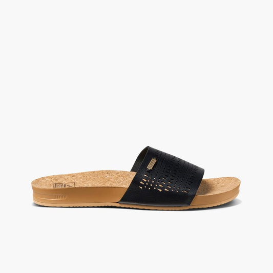 Reef Women CUSHION SCOUT PERF BLACK/TAN