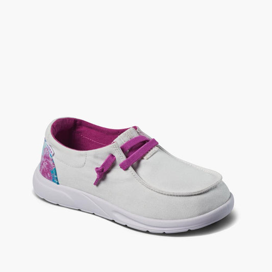 Reef Kids KIDS CUSHION COAST WHITE HIBISCUS