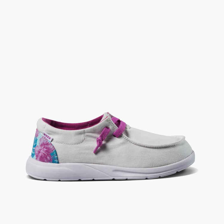 Reef Kids KIDS CUSHION COAST WHITE HIBISCUS