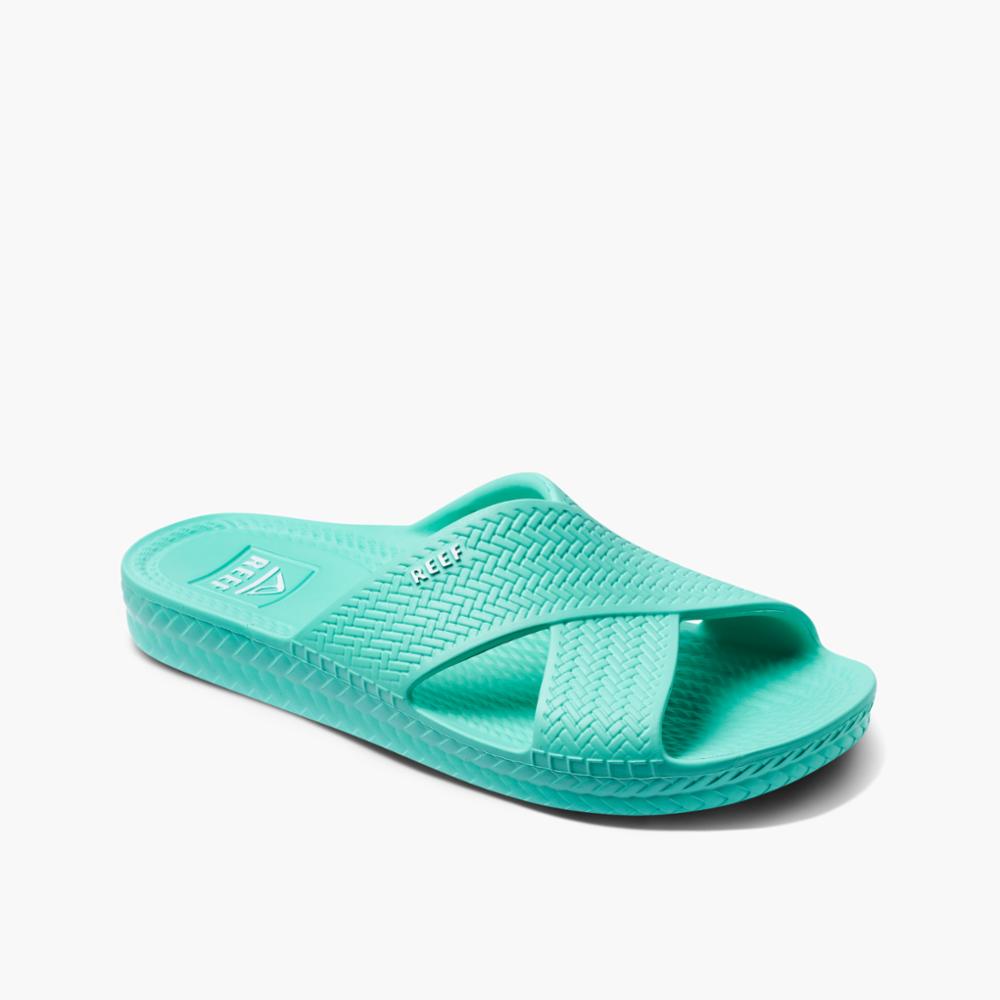 Reef Women WATER X SLIDE NEON TEAL – Reef Canada