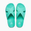 Reef Women WATER X SLIDE NEON TEAL