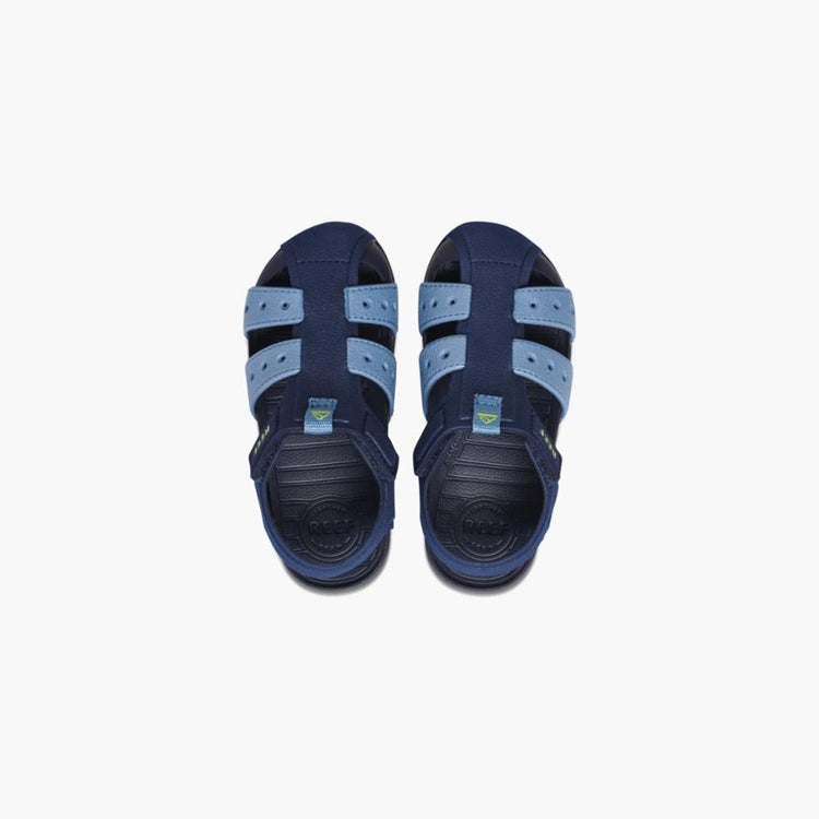 Reef Kids LITTLE WATER BEACHY GREY/OCEAN/LIME